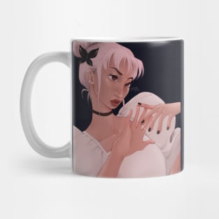 Butterfly girl Mug